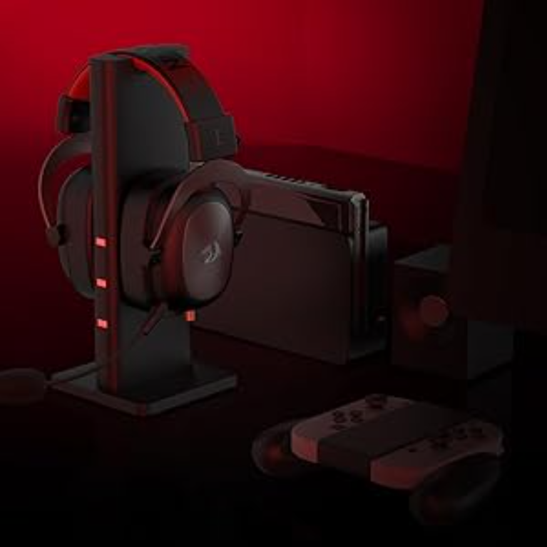 Gaming Headset met Afneembare Microfoon – 7.1 Surround Over-Ear Koptelefoon met 53 mm Drivers