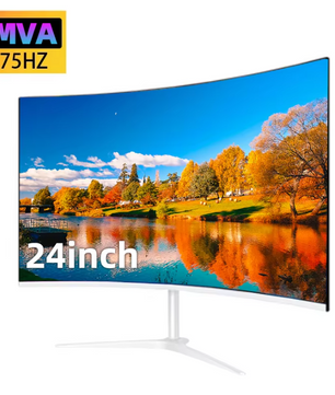 24 inch Curved Gaming Monitor – Full HD 75Hz VA Scherm met HDMI en VESA