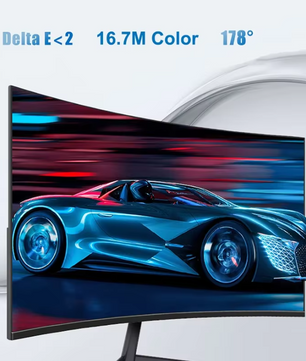 24 inch Curved Gaming Monitor – Full HD 75Hz VA Scherm met HDMI en VESA