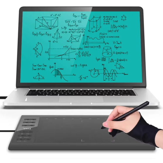 Grafisch Tekentablet 25,4 × 15,2 cm – Professioneel Tekenbord met Stylus en Sneltoetsen