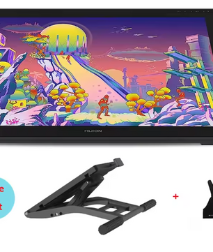 23,8 inch Grafisch Tekendisplay – QLED IPS Tekentablet Monitor met Digitale Pen