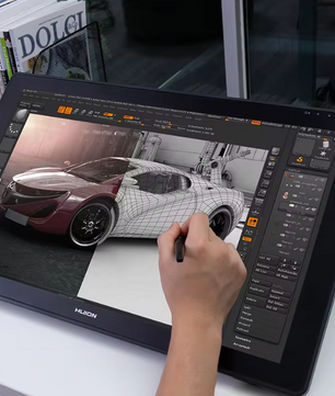 23,8 inch Grafisch Tekendisplay – QLED IPS Tekentablet Monitor met Digitale Pen