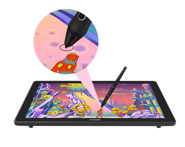 23,8 inch Grafisch Tekendisplay – QLED IPS Tekentablet Monitor met Digitale Pen