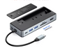 8-in-1 USB 3.2 Docking Station met M.2 SSD Behuizing – HDMI, RJ45, SD/TF, 10Gbps Multifunctionele Hub