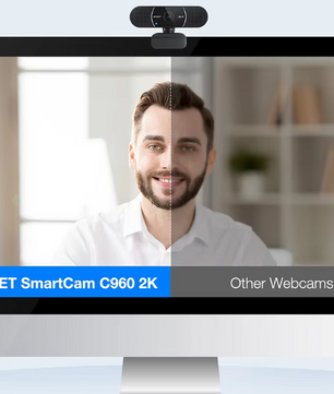 2K Webcam met Autofocus en Dual Microfoon – 1080P 60fps USB Streaming Camera