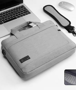 Laptop Sleeve Tas met Schouderband en Handvat – Beschermende Notebook Draagtas