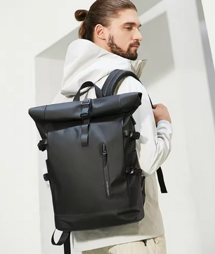 Uitbreidbare Waterdichte Laptop Rugzak met USB Poort – Grote Reis en Werk Backpack