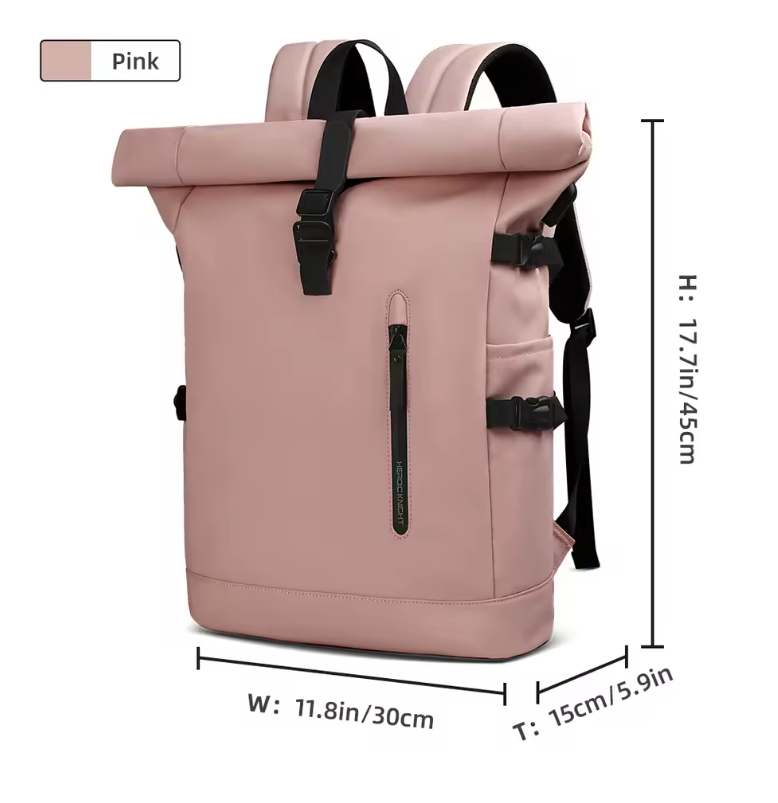 Uitbreidbare Waterdichte Laptop Rugzak met USB Poort – Grote Reis en Werk Backpack