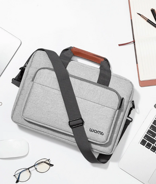 Laptop Schoudertas 14–16 inch met Beschermend Laptopvak en Ritssluiting – Zakelijke Draagtas