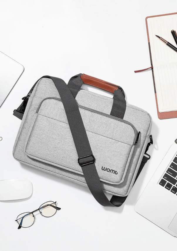 Laptop Schoudertas 14–16 inch met Beschermend Laptopvak en Ritssluiting – Zakelijke Draagtas