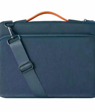Shockproof Crossbody Laptop Tas 13–16 inch met Schouderband en Handvat – Waterafstotende Sleeve