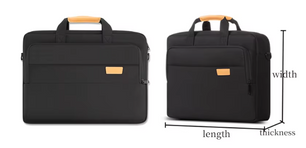 Business Laptop Schoudertas 14–18 inch met Opbergvakken en Ritssluiting – Messenger Laptoptas