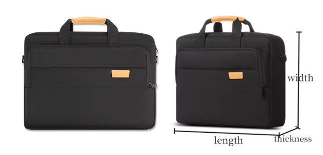 Business Laptop Schoudertas 14–18 inch met Opbergvakken en Ritssluiting – Messenger Laptoptas