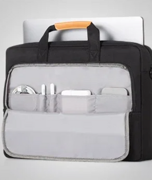 Business Laptop Schoudertas 14–18 inch met Opbergvakken en Ritssluiting – Messenger Laptoptas