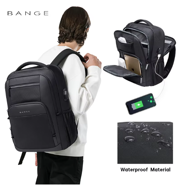 Tactische Laptop Rugzak voor Werk, School en Reizen – Multifunctionele Business Backpack