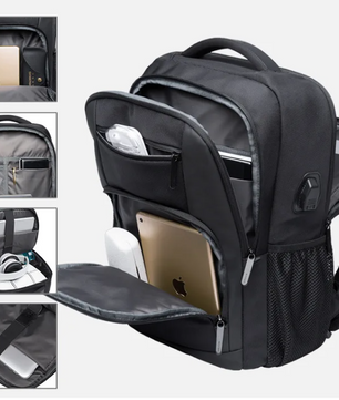 Tactische Laptop Rugzak voor Werk, School en Reizen – Multifunctionele Business Backpack