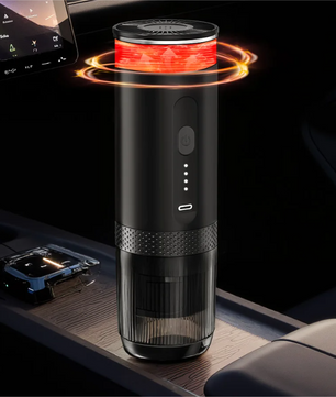 Draadloze 2-in-1 Draagbare Espresso Machine voor Auto, Thuis en Camping – Capsule en Gemalen Koffie