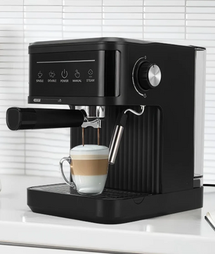 Halfautomatische Espresso Machine 20 Bar met Melkopschuimer en Touch Bediening
