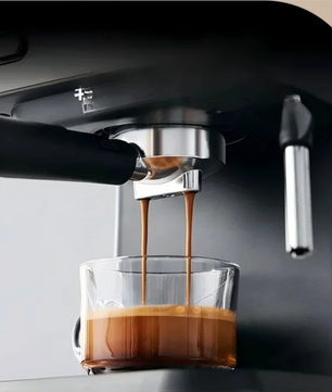 Halfautomatische Espresso Machine 20 Bar met Melkopschuimer en Touch Bediening