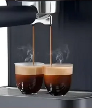 Halfautomatische Espresso Machine 20 Bar met Melkopschuimer en Touch Bediening