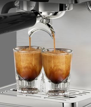 Halfautomatische Espresso Machine 20 Bar met PID Temperatuurregeling en 58 mm Portafilter