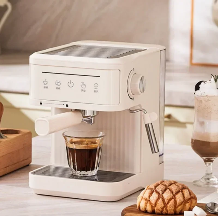 Halfautomatische Espresso Machine 20 Bar met Melksysteem en Stoomfunctie – Cappuccino en Latte Maker