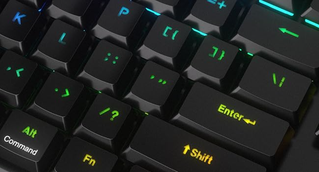 Draadloos Low Profile Mechanisch Gaming Toetsenbord – Tri-Mode Verbinding, RGB Verlichting en Programmeerbare Macrotoetsen