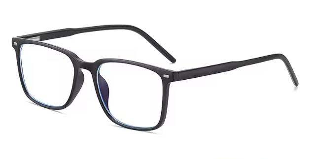 Bluelight Bril met Vierkant Montuur – TR90 Lichtgewicht Frame en Anti-Reflectie Coating, Unisex Computerbril