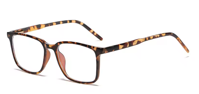 Bluelight Bril met Vierkant Montuur – TR90 Lichtgewicht Frame en Anti-Reflectie Coating, Unisex Computerbril