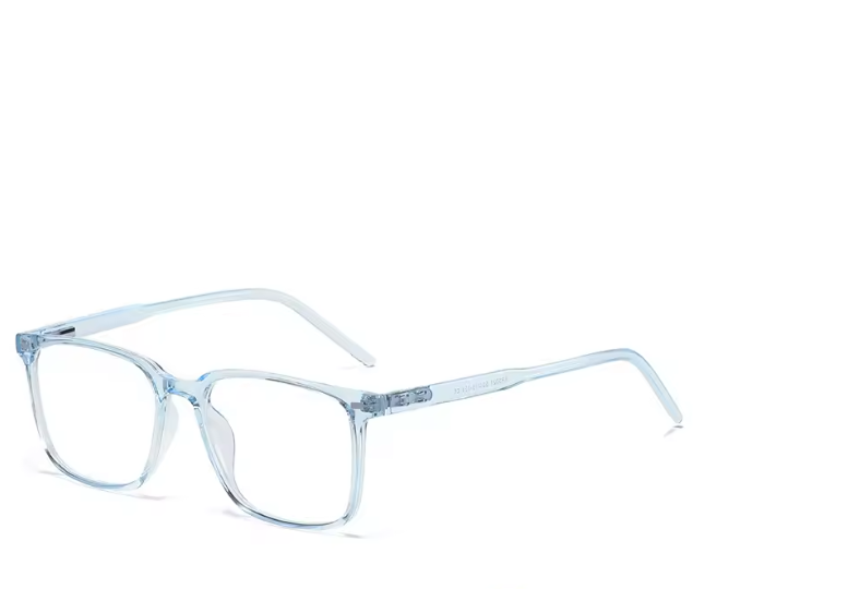 Bluelight Bril met Vierkant Montuur – TR90 Lichtgewicht Frame en Anti-Reflectie Coating, Unisex Computerbril