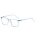 Bluelight Bril met Vierkant Montuur – TR90 Lichtgewicht Frame en Anti-Reflectie Coating, Unisex Computerbril