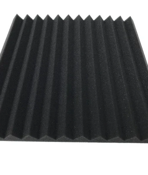Set van 50 Akoestische Schuimpanelen 30 × 30 × 2,5 cm – Geluidsabsorberende Studio Wedge Tegels