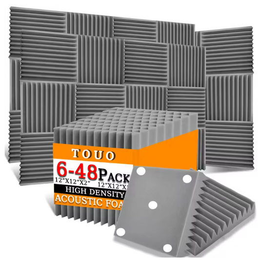 Akoestische Schuimpanelen – Geluidsabsorberend Polyurethaanschuim voor Studio en Wandisolatie