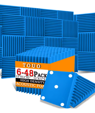 Akoestische Schuimpanelen – Geluidsabsorberend Polyurethaanschuim voor Studio en Wandisolatie