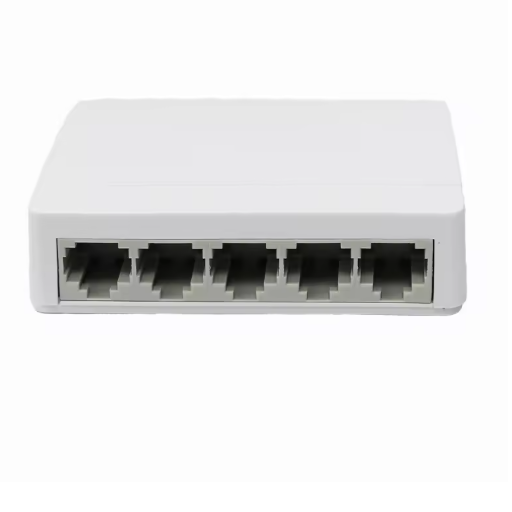 5-Poort Gigabit Ethernet Switch 10/100/1000Mbps – Plug en Play RJ45 Netwerkswitch voor Thuis en Kantoor