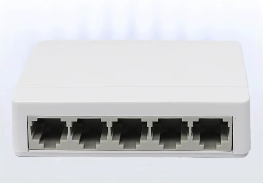 5-Poort Gigabit Ethernet Switch 10/100/1000Mbps – Plug en Play RJ45 Netwerkswitch voor Thuis en Kantoor