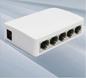 5-Poort Gigabit Ethernet Switch 10/100/1000Mbps – Plug en Play RJ45 Netwerkswitch voor Thuis en Kantoor