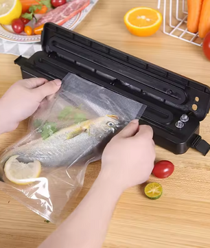 Vacumeermachine voor Voedsel – Automatische en Handmatige Sealer met 60 Vacuümzakken