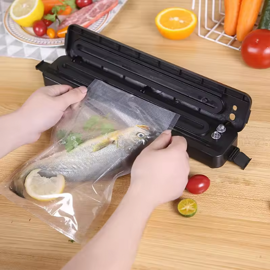 Vacumeermachine voor Voedsel – Automatische en Handmatige Sealer met 60 Vacuümzakken