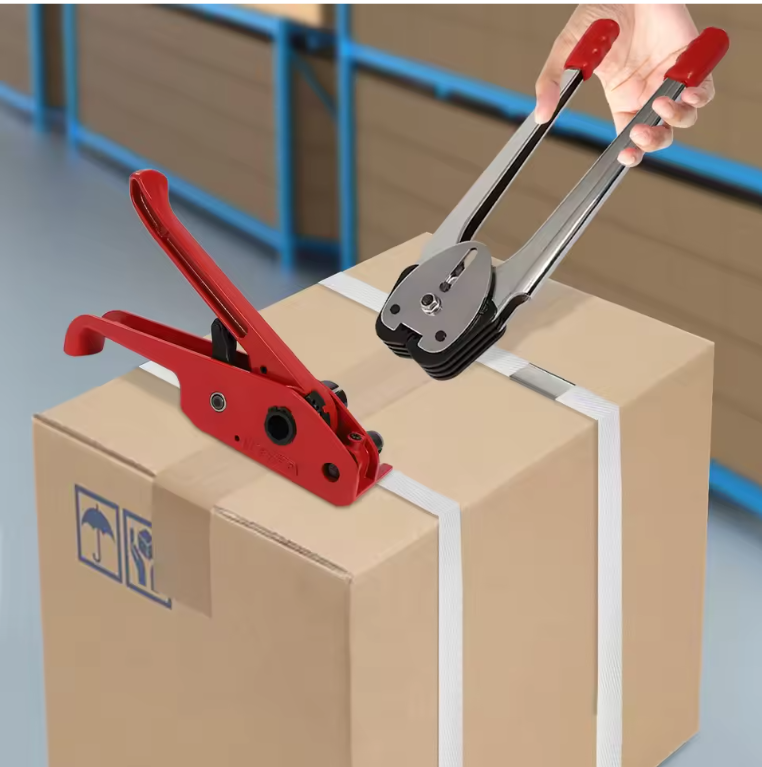 Verpakkings Omsnoeringsset met 1000N Spanner – Inclusief Metalen Sluitingen en PP Band