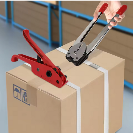 Verpakkings Omsnoeringsset met 1000N Spanner – Inclusief Metalen Sluitingen en PP Band