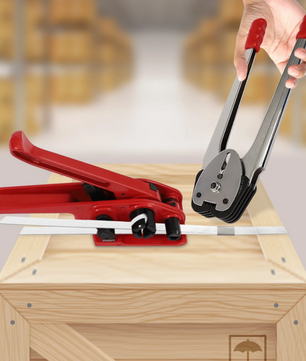 Verpakkings Omsnoeringsset met 1000N Spanner – Inclusief Metalen Sluitingen en PP Band