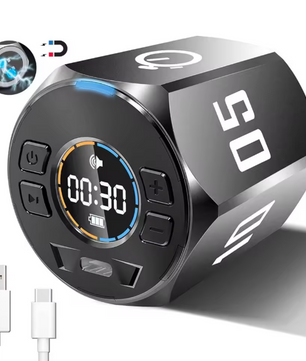 Hexagon Pomodoro Timer – Magnetische Visual Focus Timer met Count Up en Countdown