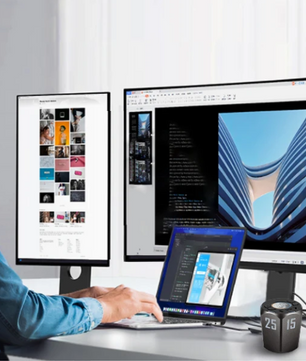 Hexagon Pomodoro Timer – Magnetische Visual Focus Timer met Count Up en Countdown