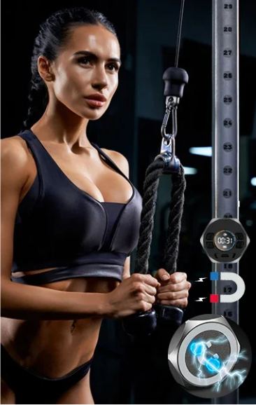 Hexagon Pomodoro Timer – Magnetische Visual Focus Timer met Count Up en Countdown