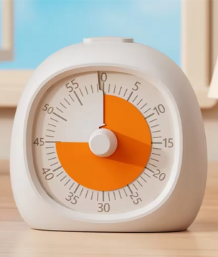 Visuele Timer 60 Minuten – Stille Countdown Klok voor Keuken, Studie en Werk