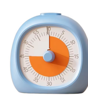 Visuele Timer 60 Minuten – Stille Countdown Klok voor Keuken, Studie en Werk