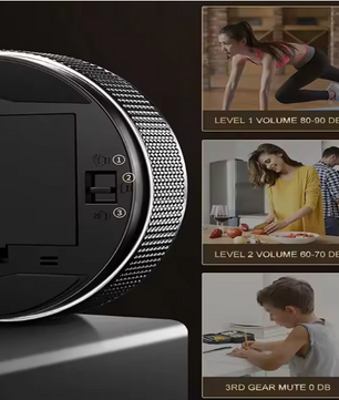 Magnetische Keukentimer met Draaiknop – Digitale Countdown en Stopwatch