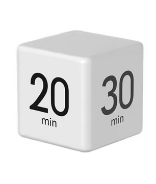 Productivity Cube Timer met Gravity Sensor – Oplaadbare LED Countdown Klok