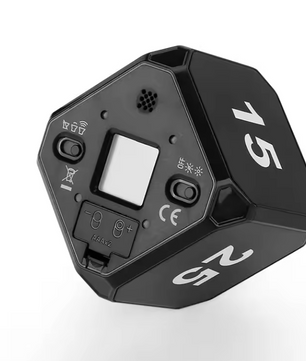 Productivity Cube Timer met Gravity Sensor – Oplaadbare LED Countdown Klok